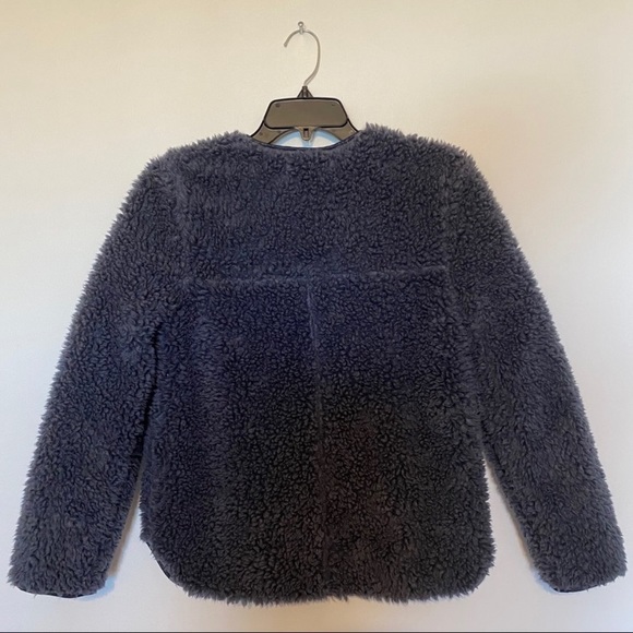 Madewell sherpa blue snap jacket - Picture 5 of 6